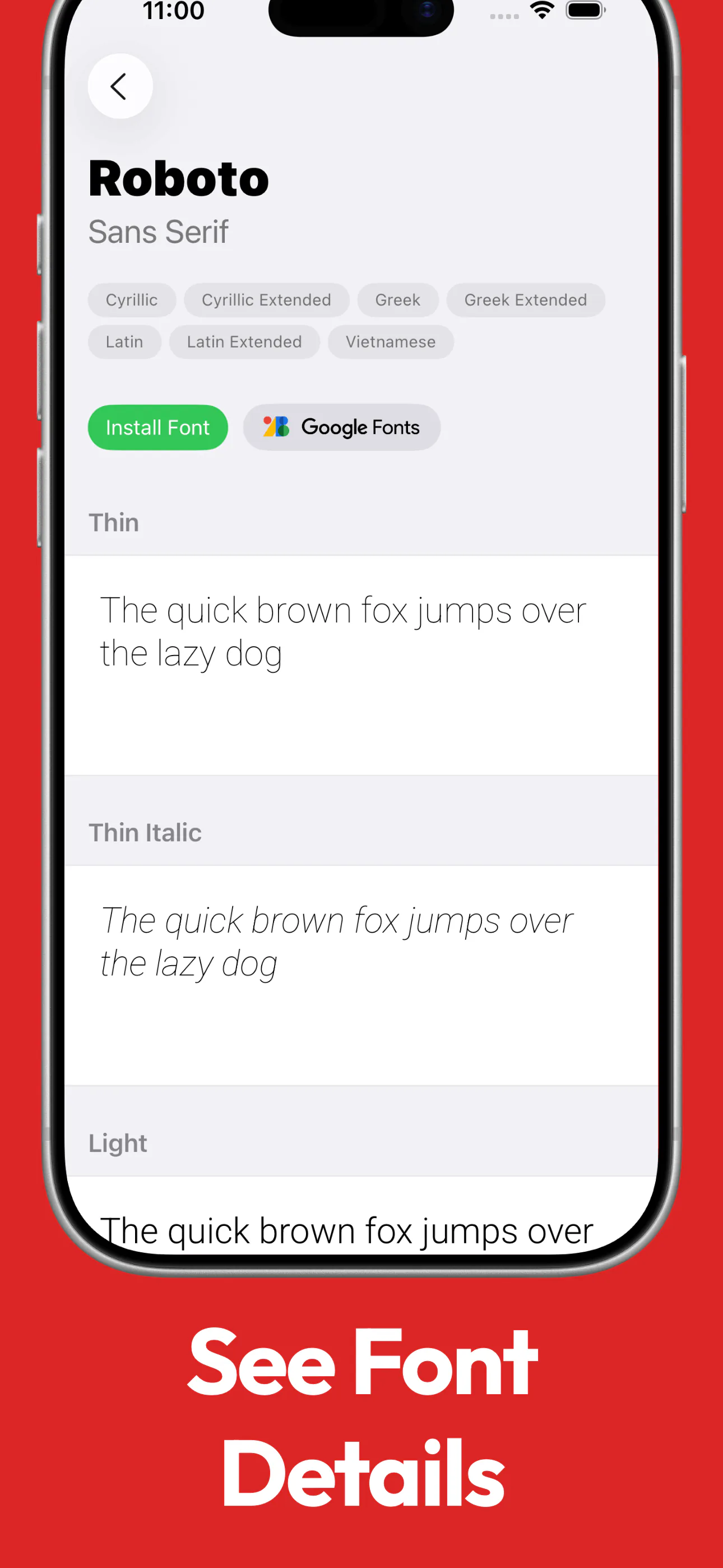 Fontastic screenshot 2