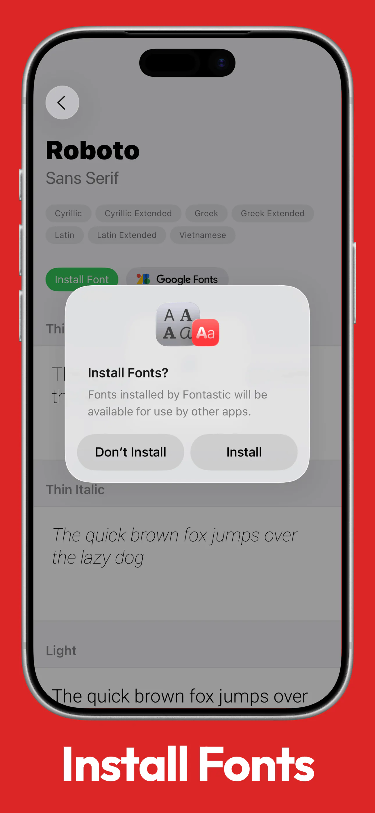 Fontastic screenshot 4