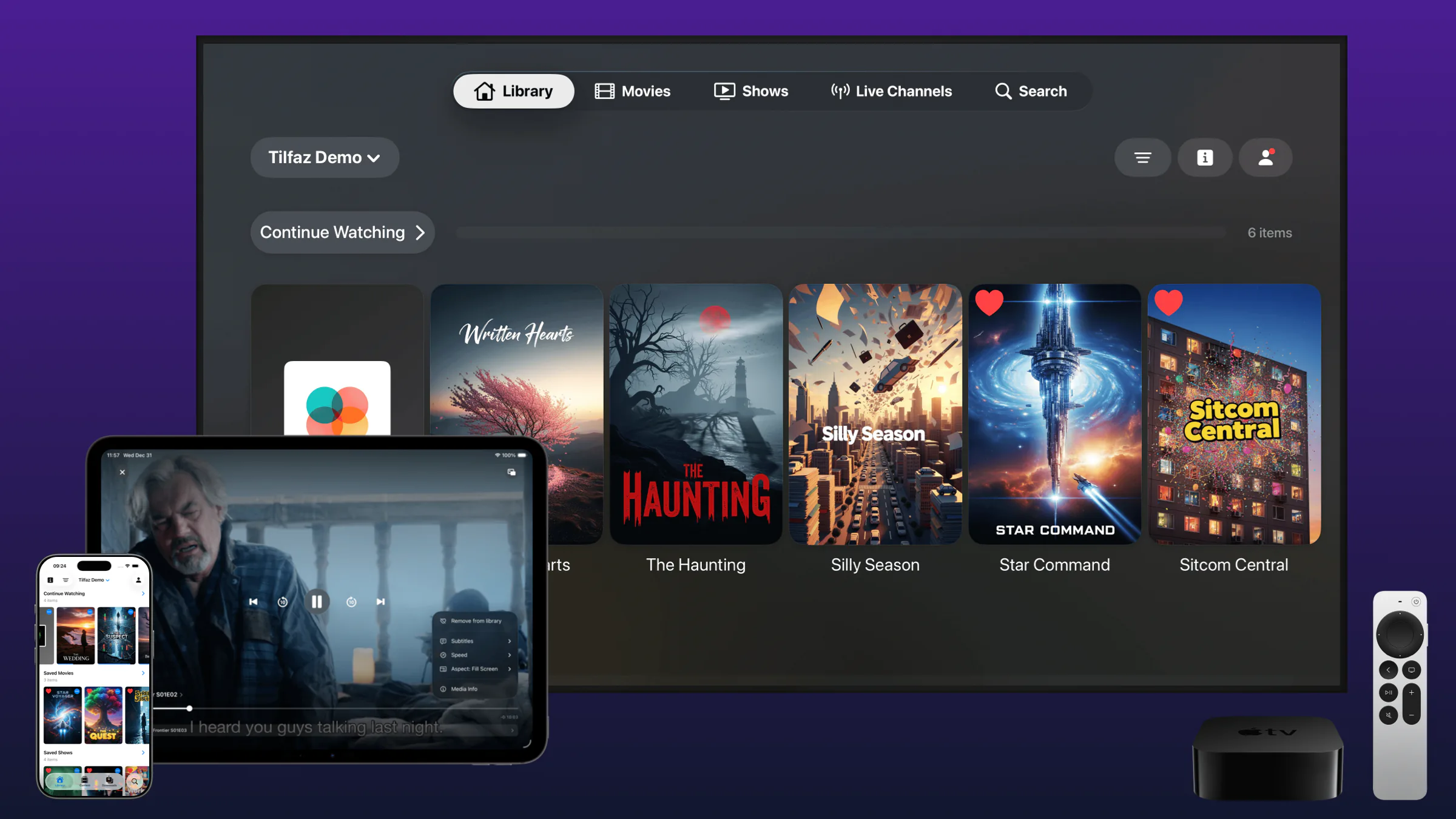Tilfaz on multiple platforms